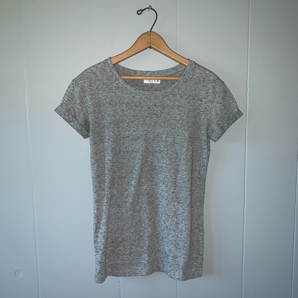 Heathered Grey Tee